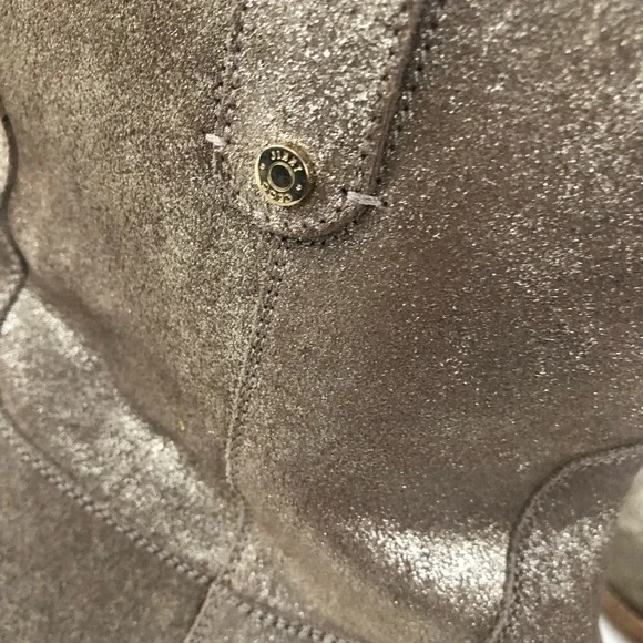 Jimmy Choo gold metallic western boots size 41 - Picture 3 of 6